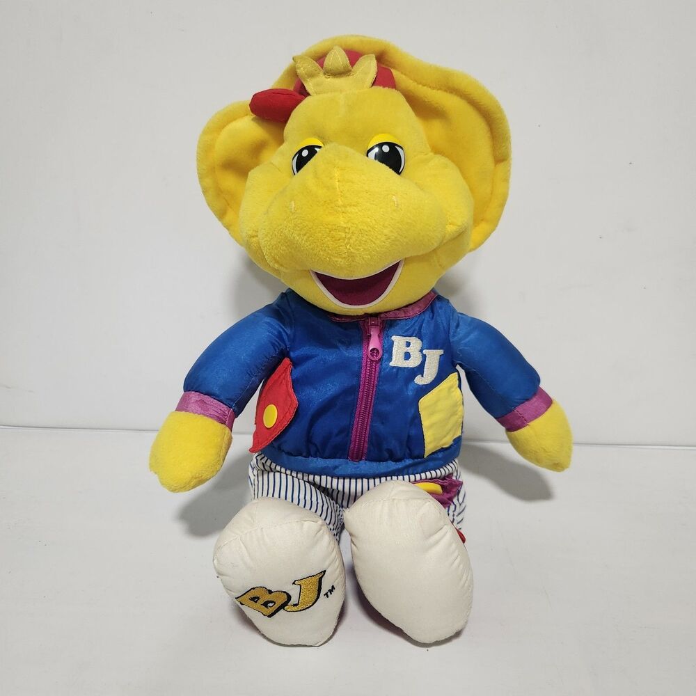 Vintage 1994 Playskool Barney Talk 'N Dress BJ 18" Plush Outfit w/ Working Sound